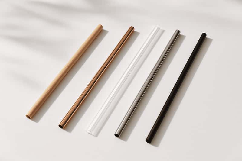 不同材質環保吸管