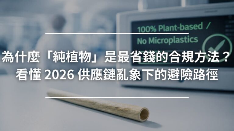 為什麼「純植物」才是最省錢的合規方法？看懂 2026 供應鏈亂象下的避險路徑